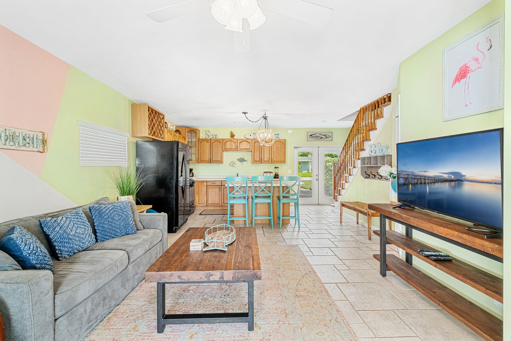Tiki Blue Two (Beach)